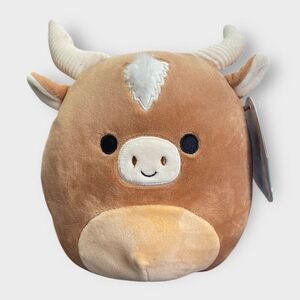 Kelly Toy Squishmallow 8" Wilfred the Highland Cow New with Tags